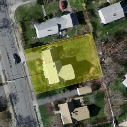 75 Mccarthy Rd, Newton, MA 02459 aerial view