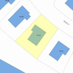 67 Ripley St, Newton, MA 02459 plot plan