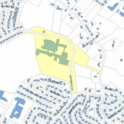 140 Brandeis Rd, Newton, MA 02459 plot plan