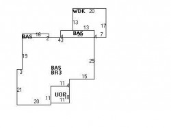 965 Dedham St, Newton, MA 02459 floor plan