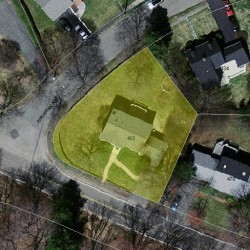 460 Quinobequin Rd, Newton, MA 02468 aerial view