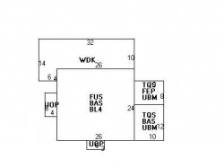 129 Oakdale Rd, Newton, MA 02461 floor plan