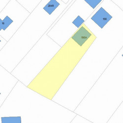 198 River St, Newton, MA 02465 plot plan