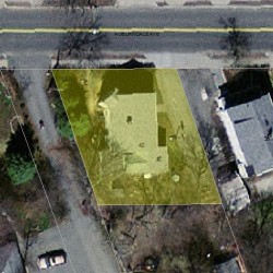 42 Auburndale Ave, Newton, MA 02465 aerial view