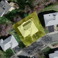 52 Nardell Rd, Newton, MA 02459 aerial view