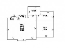 48 Clements Rd, Newton, MA 02458 floor plan