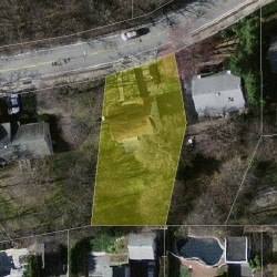 78 Mill St, Newton, MA 02459 aerial view