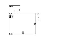 91 Clark St, Newton, MA 02459 floor plan