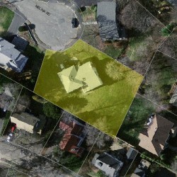 15 Melina Rd, Newton, MA 02459 aerial view