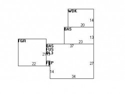 551 Parker St, Newton, MA 02459 floor plan