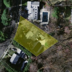 75 Meadowbrook Rd, Newton, MA 02459 aerial view