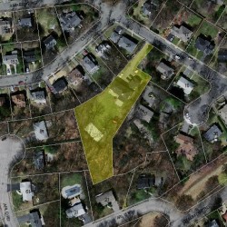 22 Shepherd Park, Newton, MA 02468 aerial view