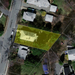 21 Harding St, Newton, MA 02465 aerial view