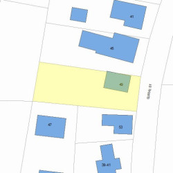 49 Curve St, Newton, MA 02465 plot plan