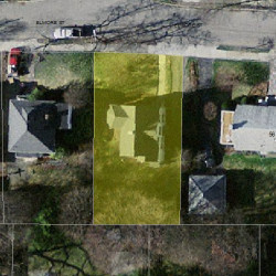 62 Elmore St, Newton, MA 02459 aerial view