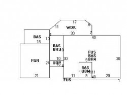 177 Waban Ave, Newton, MA 02468 floor plan