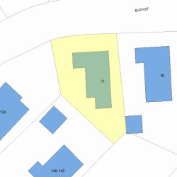 70 Elgin St, Newton, MA 02459 plot plan