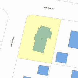 6 Rangeley Rd, Newton, MA 02465 plot plan