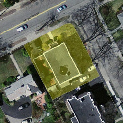 628 Watertown St, Newton, MA 02460 aerial view