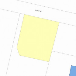 12 Lyman St, Newton, MA 02459 plot plan