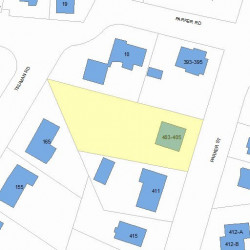 403 Parker St, Newton, MA 02459 plot plan