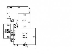 55 Placid Rd, Newton, MA 02459 floor plan