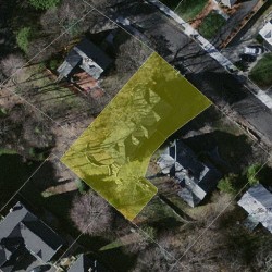 27 Ripley St, Newton, MA 02459 aerial view