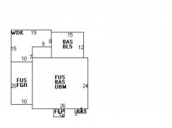 1292 Walnut St, Newton, MA 02461 floor plan