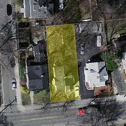 341 Cabot St, Newton, MA 02458 aerial view