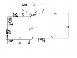 92 Dedham St, Newton, MA 02461 floor plan