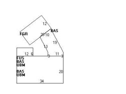 162 Dedham St, Newton, MA 02461 floor plan