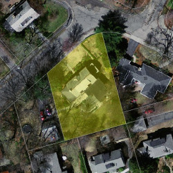 6 Ashmont Rd, Newton, MA 02468 aerial view