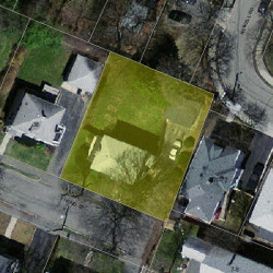 44 King St, Newton, MA 02466 aerial view