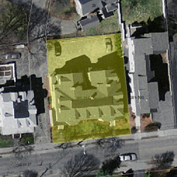305 Cabot St, Newton, MA 02460 aerial view