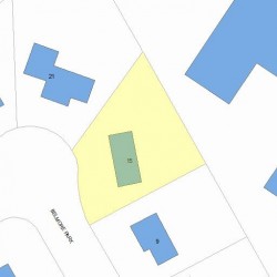 15 Belmore Park, Newton, MA 02462 plot plan