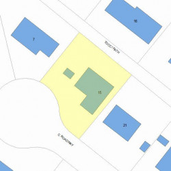 15 Tocci Path, Newton, MA 02459 plot plan