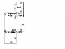 133 Oak Hill St, Newton, MA 02459 floor plan