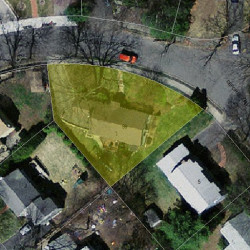 99 Clearwater Rd, Newton, MA 02462 aerial view