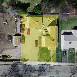 79 Parker Ave, Newton, MA 02459 aerial view