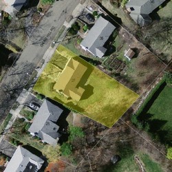 27 Cross Hill Rd, Newton, MA 02459 aerial view