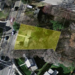 444 Parker St, Newton, MA 02459 aerial view