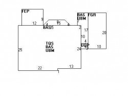 235 Islington Rd, Newton, MA 02466 floor plan