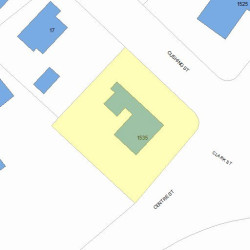 1535 Centre St, Newton, MA 02461 plot plan
