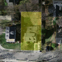53 Elmore St, Newton, MA 02459 aerial view