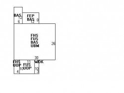 1 Leighton Rd, Newton, MA 02466 floor plan