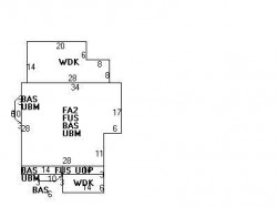 17 Glenwood Ave, Newton, MA 02459 floor plan
