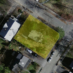 66 Arlington St, Newton, MA 02458 aerial view