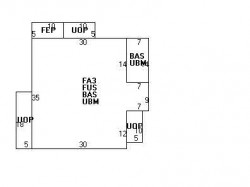 36 Middle St, Newton, MA 02458 floor plan