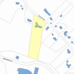 95 Dudley Rd, Newton, MA 02459 plot plan