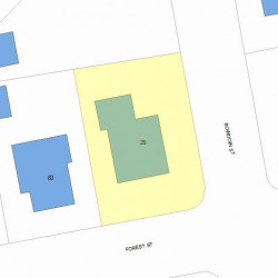 29 Bowdoin St, Newton, MA 02461 plot plan